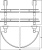 Полка FBS Esperado ESP 081 2-ярусная 40 см Полка FBS Esperado ESP 081 2-ярусная 40 см