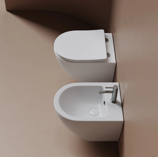 Подвесной унитаз Ceramicanova Метрополь (Metropol) CN4002TMW