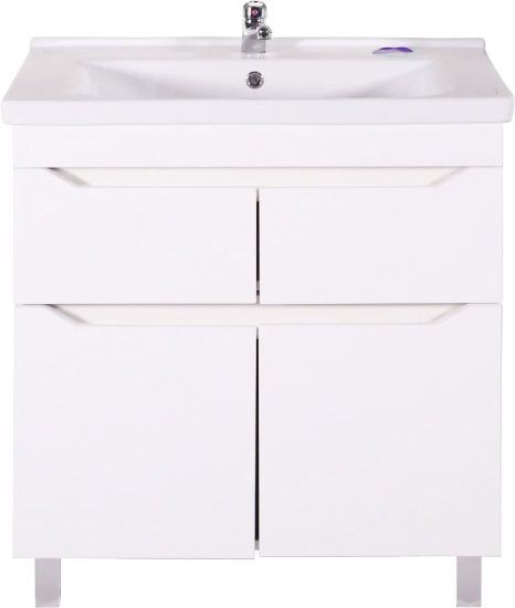 Мебель для ванной ASB-Mebel Бари 80-2.2 белая