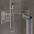 Смеситель для душа Hansgrohe RainSelect 15380700 термостат, белый матовый