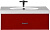 Тумба с раковиной Misty Европа 90 красная эмаль