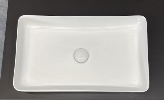 Тумба с раковиной Comforty Прага 90, подвесная, дуб белый