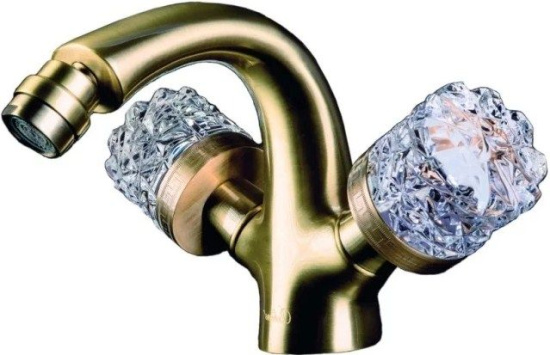 Смеситель для биде Boheme Crystal 316-CRST
