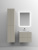 Тумба с раковиной Sancos Snob T 60 Beige Soft SNT60CE, подвесная