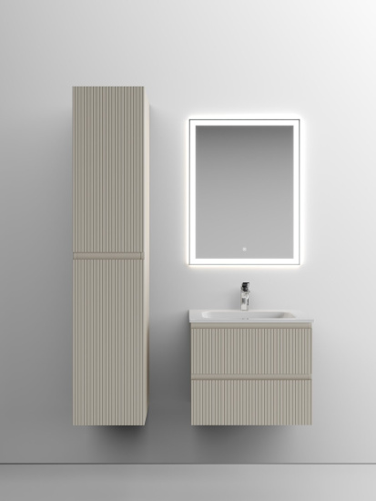 Тумба с раковиной Sancos Snob T 60 Beige Soft SNT60CE, подвесная