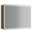 Зеркало-шкаф Sancos Mirror 120 дуб чарльстон, с LED подсветкой