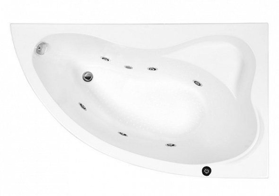 Акриловая ванна Aquanet Atlanta 150x90 R