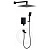 Душевая система Filarete Waterfall FL1010BL, черный