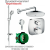 Душевая система Hansgrohe Raindance Select S 240 2jet 26466000+26630000+27506000+15708000+01800180