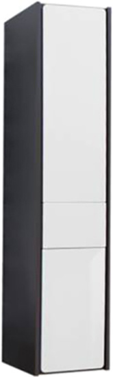 Пенал Roca Ronda белый глянец, антрацит, R