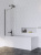 Шторка на ванну Radaway Idea Black PNJ II 80
