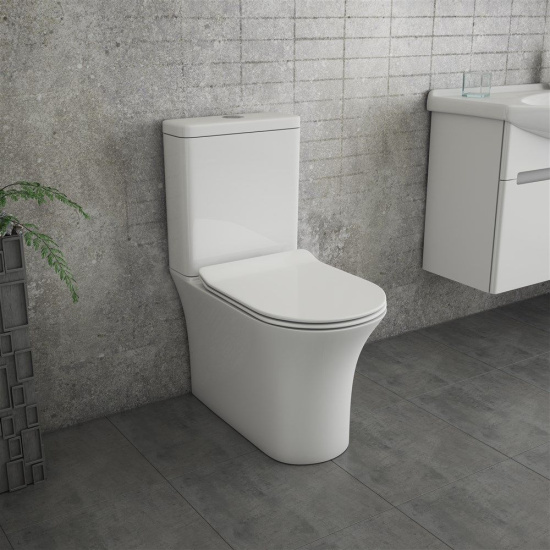 Унитаз-компакт Owl 1975 Eter Cirkel-G OWLT190202 безободковый