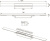Душевой лоток TECE Drainprofile 671210 120 см хром
