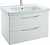 Тумба с раковиной Bellezza Санриса 100 подвесная, белая