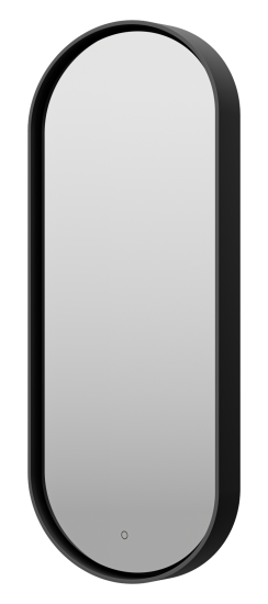 Зеркало Brevita Сатурн 50x115 черное