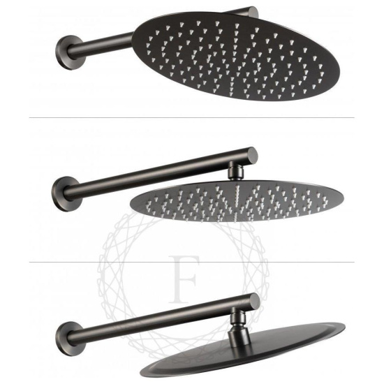 Душевая система Filarete Roun FL1023BG, графит