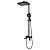 Душевая стойка Hansberge H5077BL, черный