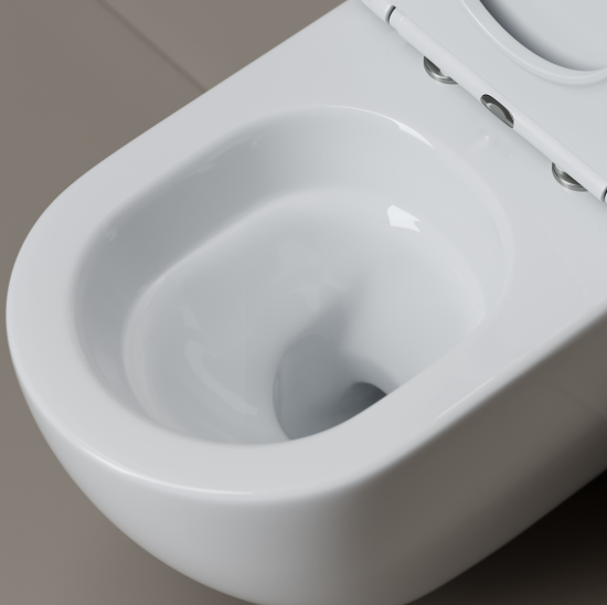 Подвесной унитаз Ceramicanova Тренд (Vogue) CN4008TMW