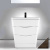 Тумба с раковиной BelBagno Piramide 80 rovere moro Тумба с раковиной BelBagno Piramide 80 rovere moro