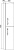 Пенал Aima Design Amethyst 30П R white, выпуклый Пенал Aima Design Amethyst 30П R white, выпуклый