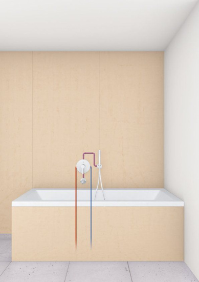 Излив для ванны Grohe Eurosmart Cosmopolitan 13261000