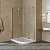 Душевой уголок Vegas Glass AFS-F Lux 100*90 09 01 L профиль золото, стекло прозрачное