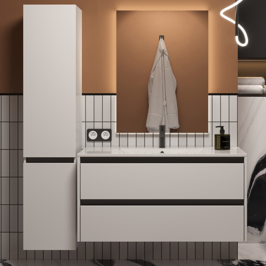 Тумба с раковиной Sanvit Люксор-2 100