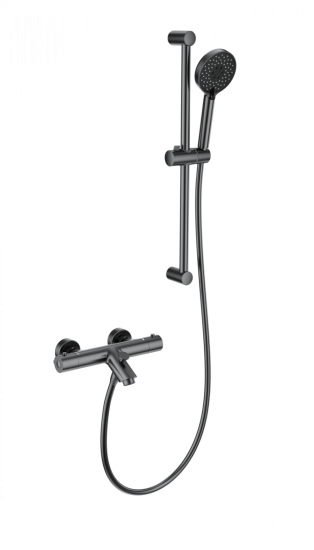 Смеситель для ванны Wonzon & Woghand WW-C2002-A-BGG с термостатом