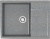 Мойка кухонная Marrbaxx Катрин Z151Q008 тёмно-серый
