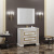 Тумба с раковиной Opadiris Оникс 100 золото