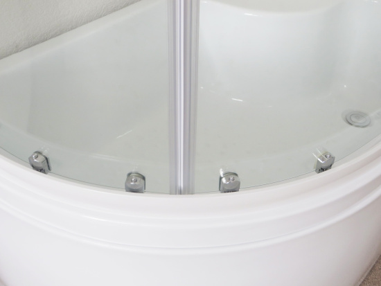 Душевой уголок Royal Bath RB 8120BK-T-R