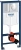 Инсталляция Grohe Rapid SL 38721001 с кнопкой смыва + унитаз подвесной WeltWasser Salzbach 043 GL-WT