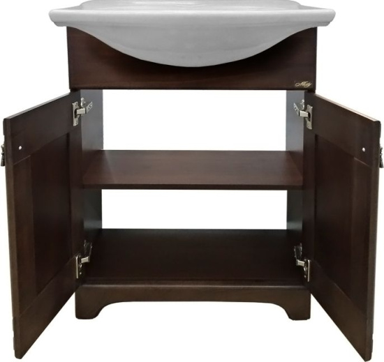 Тумба с раковиной Misty Рим 65 орех