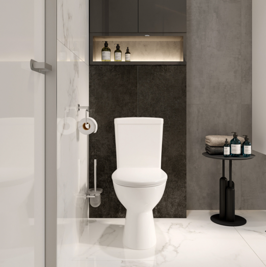 Унитаз-компакт VitrA Norm Himmel 9864B099-7207 с микролифтом