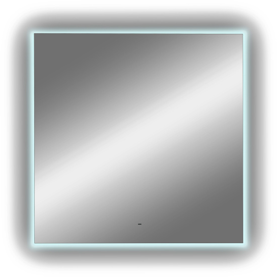 Зеркало Diwo Элиста 100x100 с подсветкой