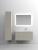Тумба с раковиной Sancos Snob T 100 Beige Soft правая SNT100RCE, подвесная Тумба с раковиной Sancos Snob T 100 Beige Soft правая SNT100RCE, подвесная