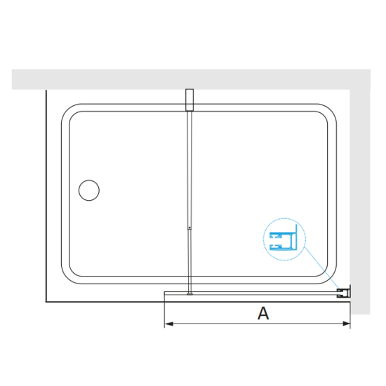 Шторка на ванну RGW Screens SC-051 800х1500 профиль хром, стекло прозрачное