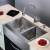 Мойка кухонная Kraus KHF-203-33 Мойка кухонная Kraus KHF-203-33