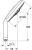 Душевая лейка Grohe Rainshower Cosmopolitan 160 28756000