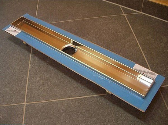 Душевой лоток TECE TECEdrainline 80 см стекло зеленое