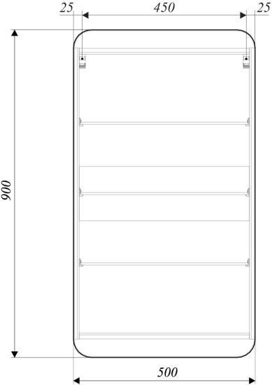 Мебель для ванной 1MarKa Tiny XS mini L