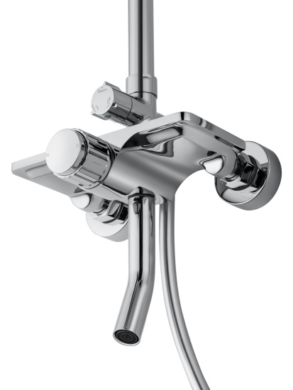 Душевая стойка Wonzon & Woghand Click WW-N3S962-CR