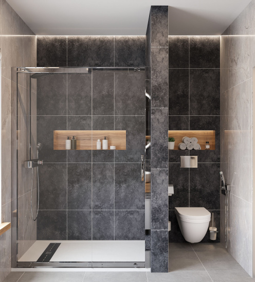Столешница с раковиной Duravit Luv 60, дуб французский, 100, без отверстий + 2 тумбы 50