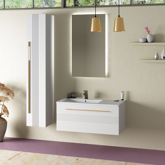 Тумба с раковиной SanVit Соната-1 100 L