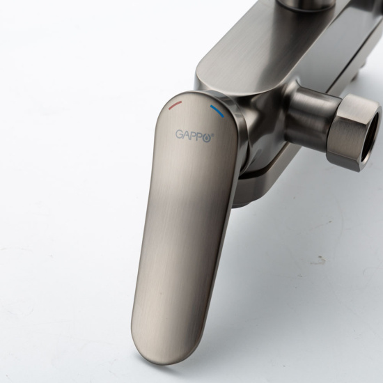 Душевая стойка Gappo G2410-9, оружейная сталь