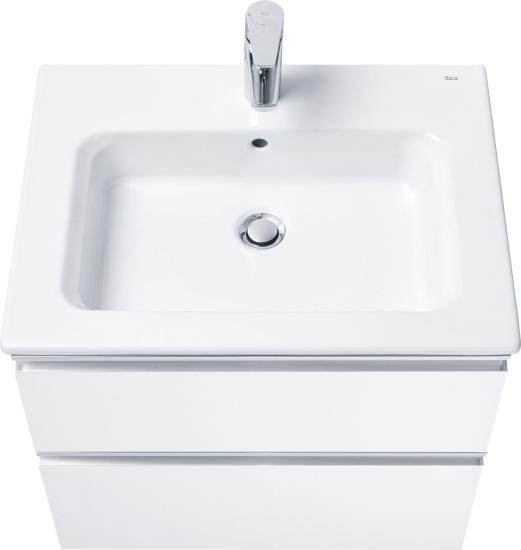 Мебель для ванной Roca The Gap 60 2 ящика, белый глянец