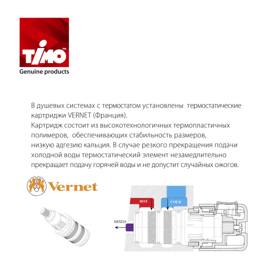 Душевая система Timo Briana SX-7119/00SM хром встраиваемая