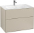 Мебель для ванной Villeroy & Boch Finion 80 sand matt lacquer, с настенным освещением Мебель для ванной Villeroy & Boch Finion 80 sand matt lacquer, с настенным освещением