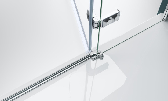 Душевая дверь в нишу BelBagno Kraft B-12-60/60-C-Cr L