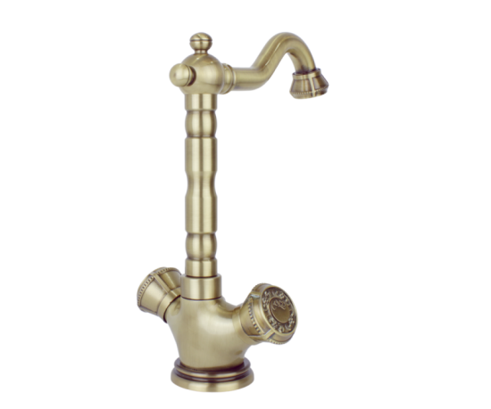 Смеситель для раковины Bronze de Luxe Royal 10105, бронза